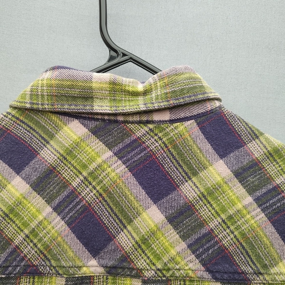 Carhartt For Women Multicolor Flannel‎ Button Up Shirt Size Medium - Picture 12 of 14